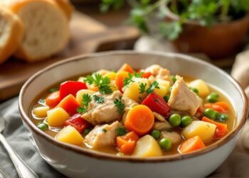 Greitas vištienos troškinys su daržovėmis