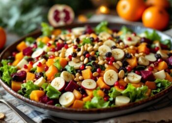 Kalėdų išvakarių salotos be majonezo