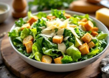 Klasikinės Cezario salotos namuose