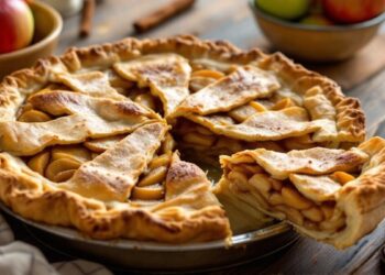 Klasikinis obuolių pyragas su cinamonu