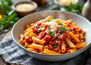 Vakarienė vaikams makaronai su pomidorų padažu