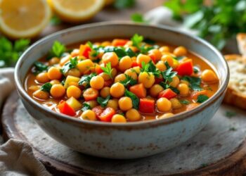 Vegetariški pietūs avinžirnių troškinys su kokosų pienu