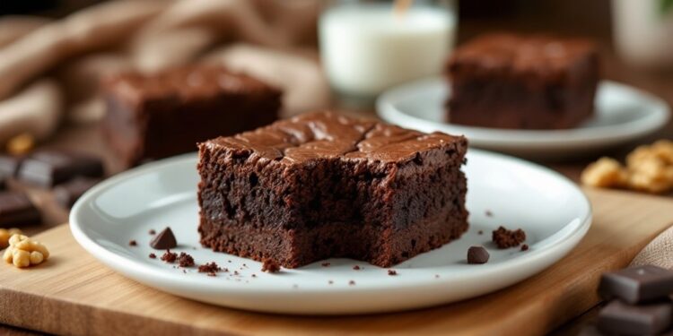 Tobulas drėgnas šokoladinis braunis