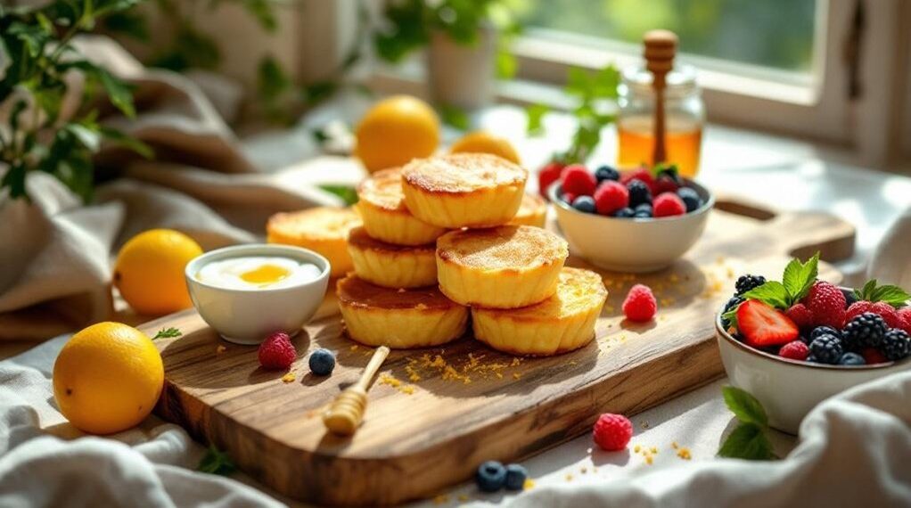 Auksiniai varškėčiai lengvi ir gaivūs saulėtoms dienoms