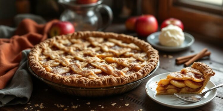 Rudeniškas obuolių pyragas kvepia rudeniu ir cinamonu