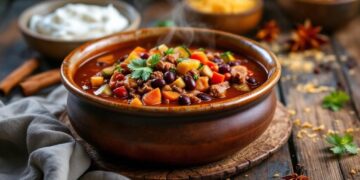 Žieminė čili sriuba tobulas desertas jaukiam vakarui